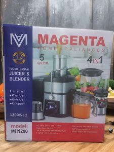 آبمیوه گیری 4 کاره مگنتا مدل 1200