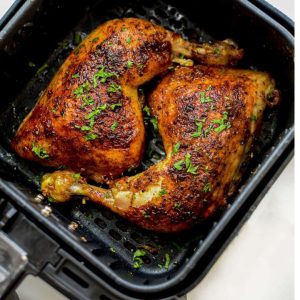 آشپزی با مرغ در سرخ کن بدون روغن