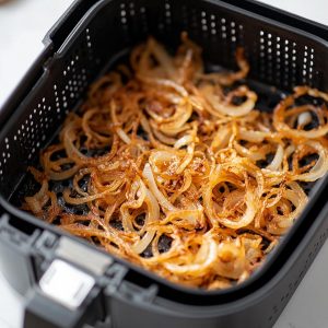 پیاز داغ رژیمی با سرخ کن بدون روغن