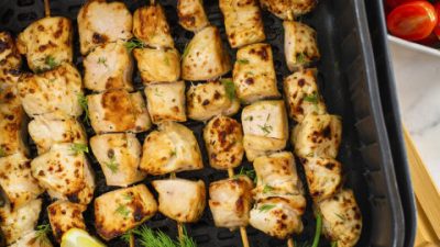 جوجه کباب در خانه بدون نیاز به منقل و زغال