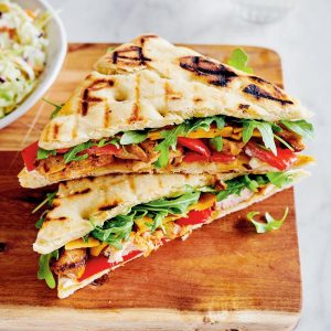 پنینی مرغ با ساندویچ ساز