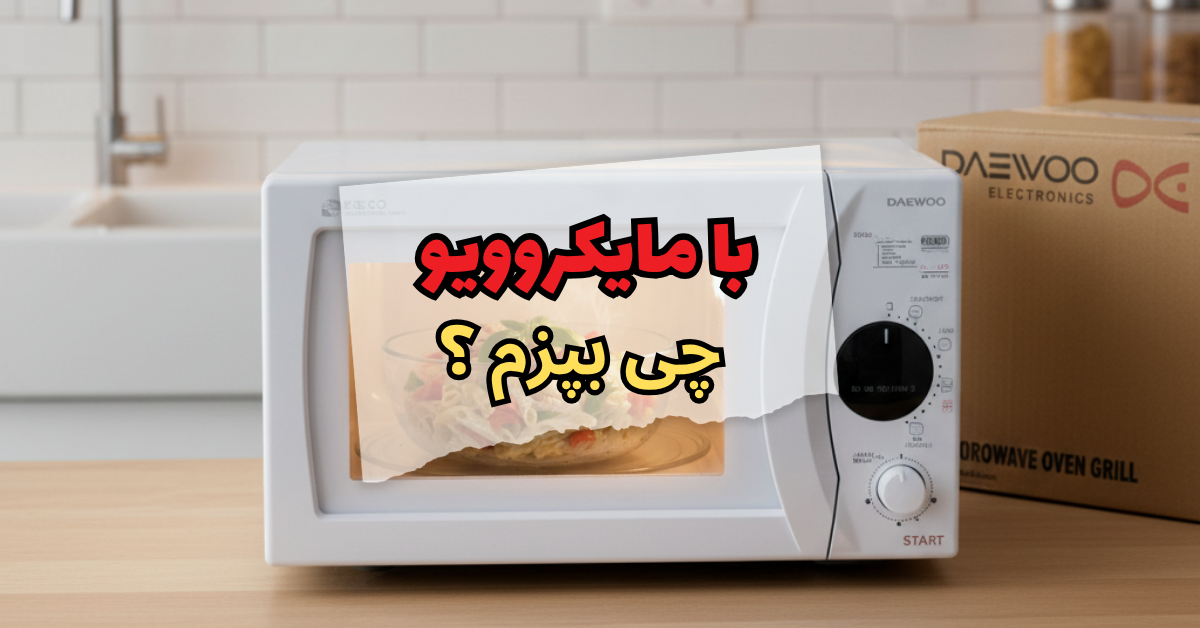 با مایکروویو چی بپزم