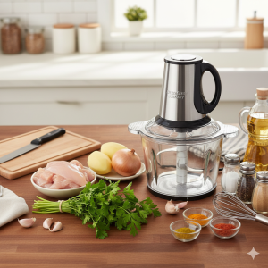 کتلت مرغ حرفه ای با خردکن سیلور کرست